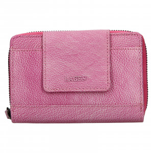 Női bőrtárca Lagen Agata - világos rózsaszín