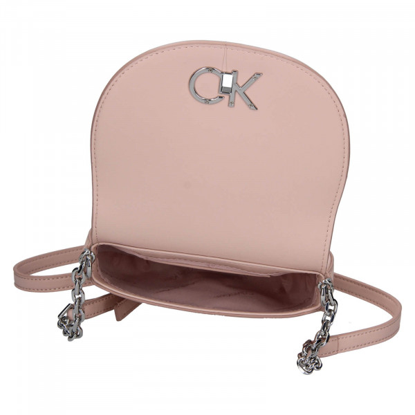 Női crossbody táska Calvin Klein Lores - világos rózsaszín