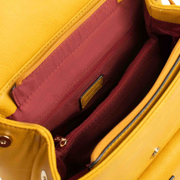 Elegáns női hátizsák Hexagona Cipra - sárga