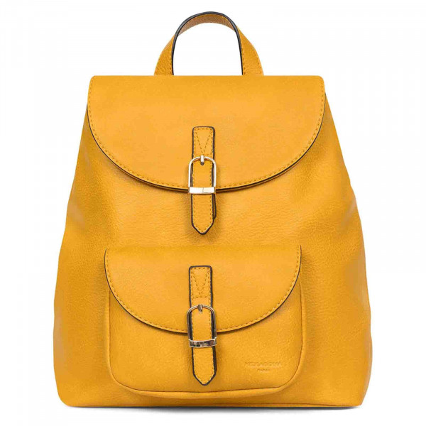Elegáns női hátizsák Hexagona Cipra - sárga