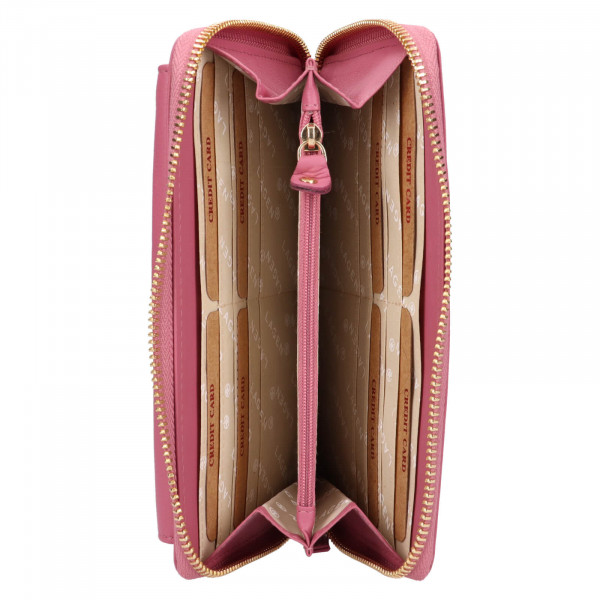 Női bőr pénztárca-Lagen Ghitae - rózsaszín