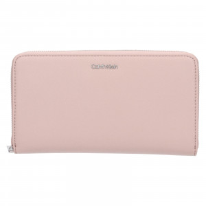 Női pénztárca Calvin Klein Pettu - rózsaszín