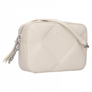Női Calvin Klein Quina crossbody táska - krémes