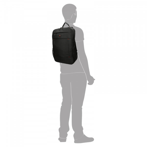 Üzleti laptop hátizsák Enrico Benetti Conell - fekete