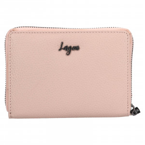 Női bőrtárca Lagen Apolen - rózsaszín