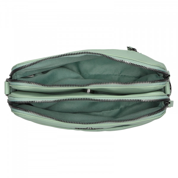 Női kereszt alakú táska Enrico Benetti Evie - zöld